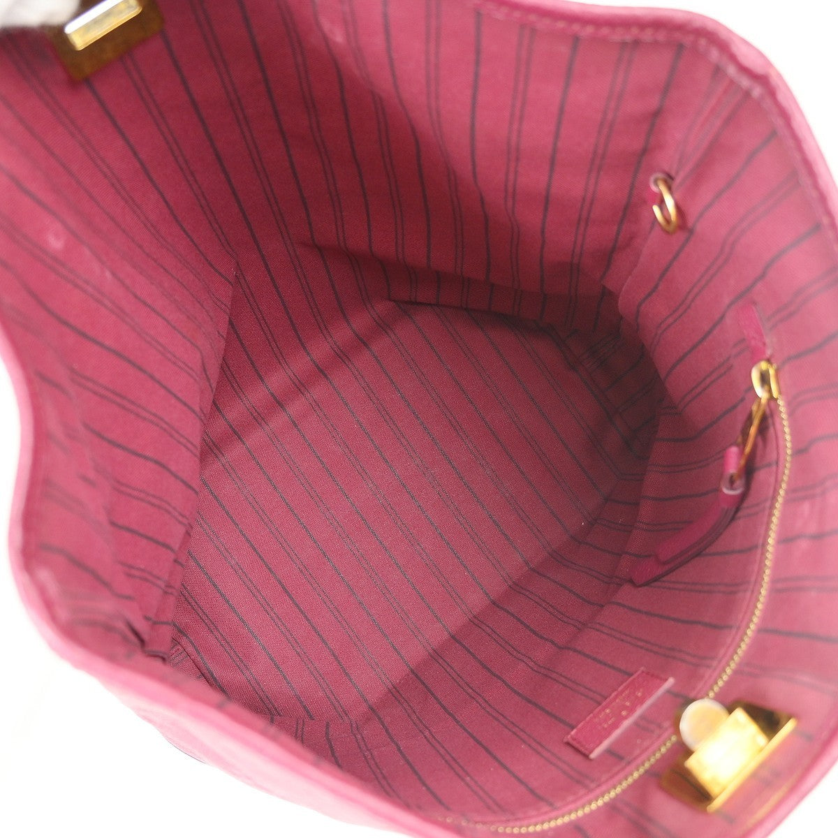 Louis Vuitton Citadine Handbag Monogram Empreinte Leather Purple Leather Tote Bag Bag (   )