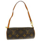 Louis Vuitton Papillon Pochette Monogram Canvas Brown Canvas Clutche & Pouche Bag (   )