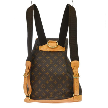 Louis Vuitton Vintage Montsouris Backpack Monogram Canvas Brown Canvas Backpack Bag (   )