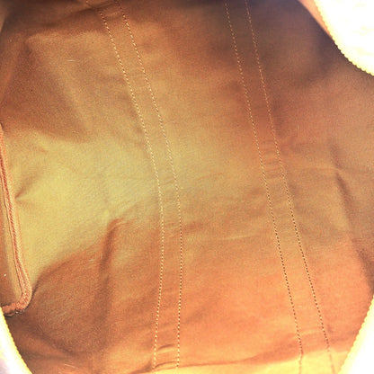 Louis Vuitton Keepall Bag Monogram Canvas Brown Canvas Travel Bag Bag (   )