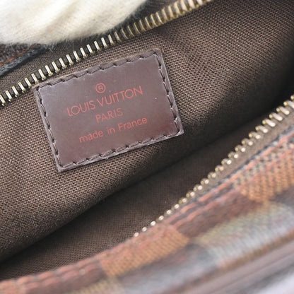 Louis Vuitton Olav Handbag Damier Brown Canvas Shoulder Bag Bag (   )
