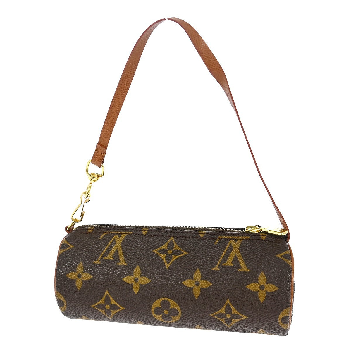 Louis Vuitton Papillon Pochette Monogram Canvas Brown Canvas Clutche & Pouche Bag (   )
