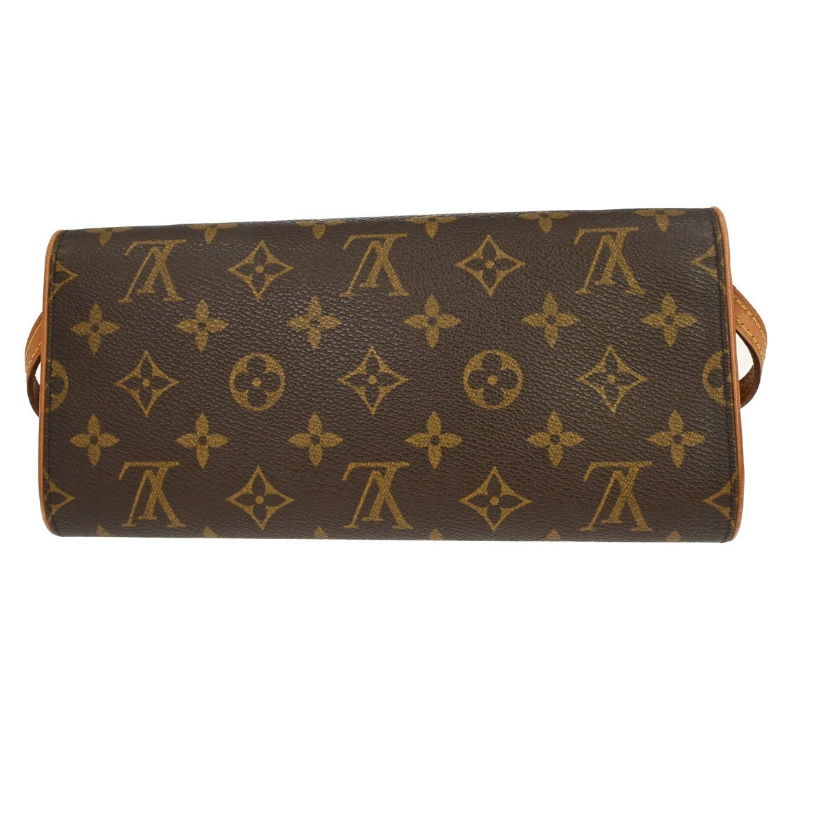 Louis Vuitton Twin Handbag Monogram Canvas Brown Canvas Clutche & Pouche Bag (   )
