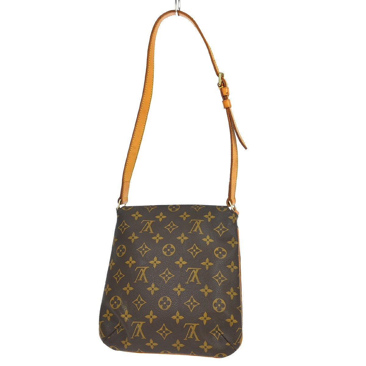 Louis Vuitton Musette Salsa Handbag Monogram Canvas Brown Canvas Shoulder Bag Bag (   )