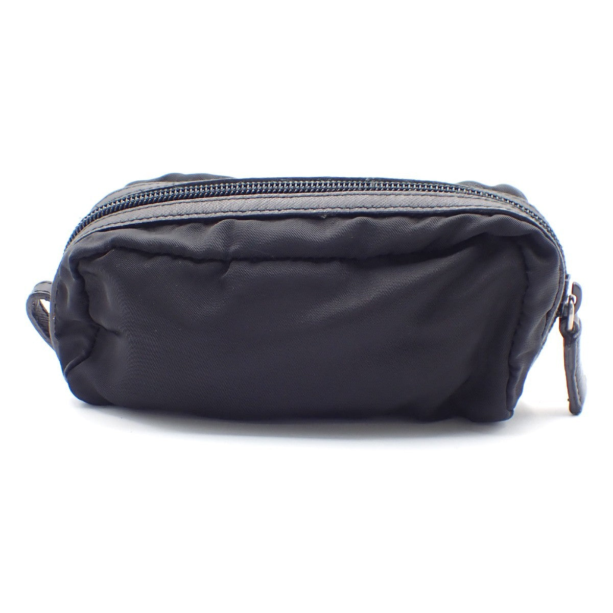 Prada Padded Zip Belt Bag Tessuto Black Nylon Clutche & Pouche Bag (   )
