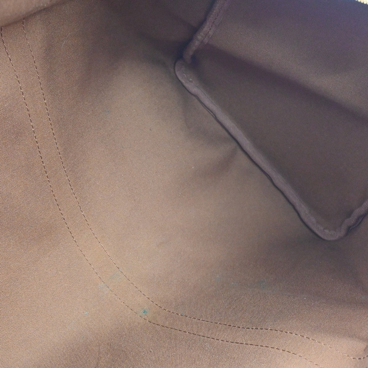 Louis Vuitton Keepall Bag Monogram Canvas Brown Canvas Travel Bag Bag (   )