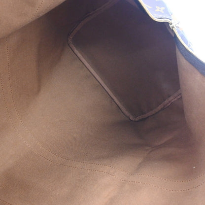 Louis Vuitton Keepall Bag Monogram Canvas Brown Canvas Travel Bag Bag (   )