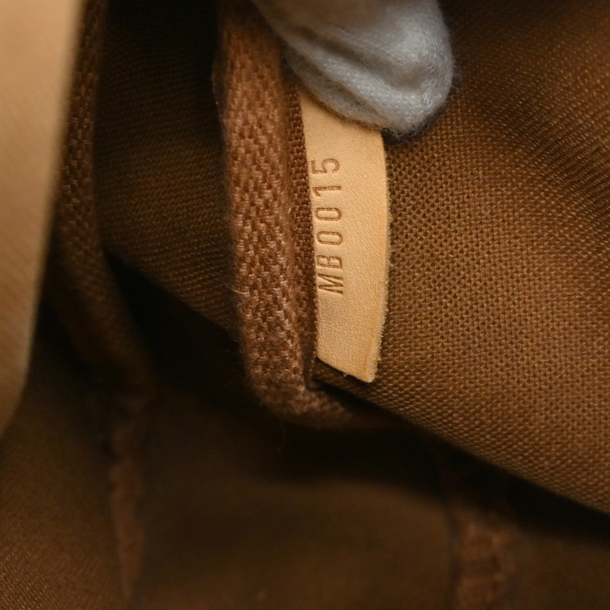 Louis Vuitton Saumur Handbag Monogram Canvas Brown Canvas Shoulder Bag Bag (   )