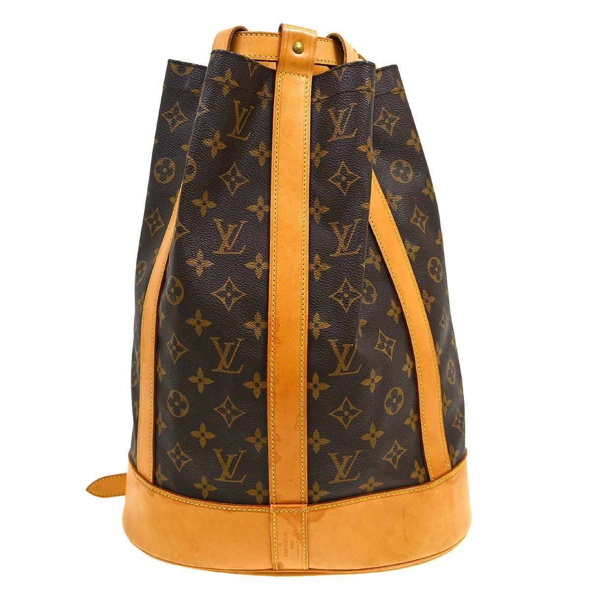 Louis Vuitton Randonnee Backpack Monogram Canvas Brown Canvas Backpack Bag (   )