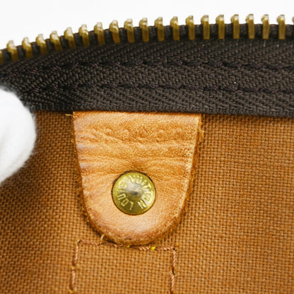 Louis Vuitton Keepall Bandouliere Bag Monogram Canvas Brown Canvas Travel Bag Bag (   )