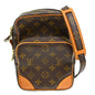 Louis Vuitton Amazone Bag Monogram Canvas Brown Canvas Shoulder Bag Bag (   )