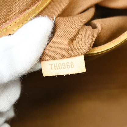 Louis Vuitton Alma Handbag Monogram Canvas Brown Canvas Handbag (   )
