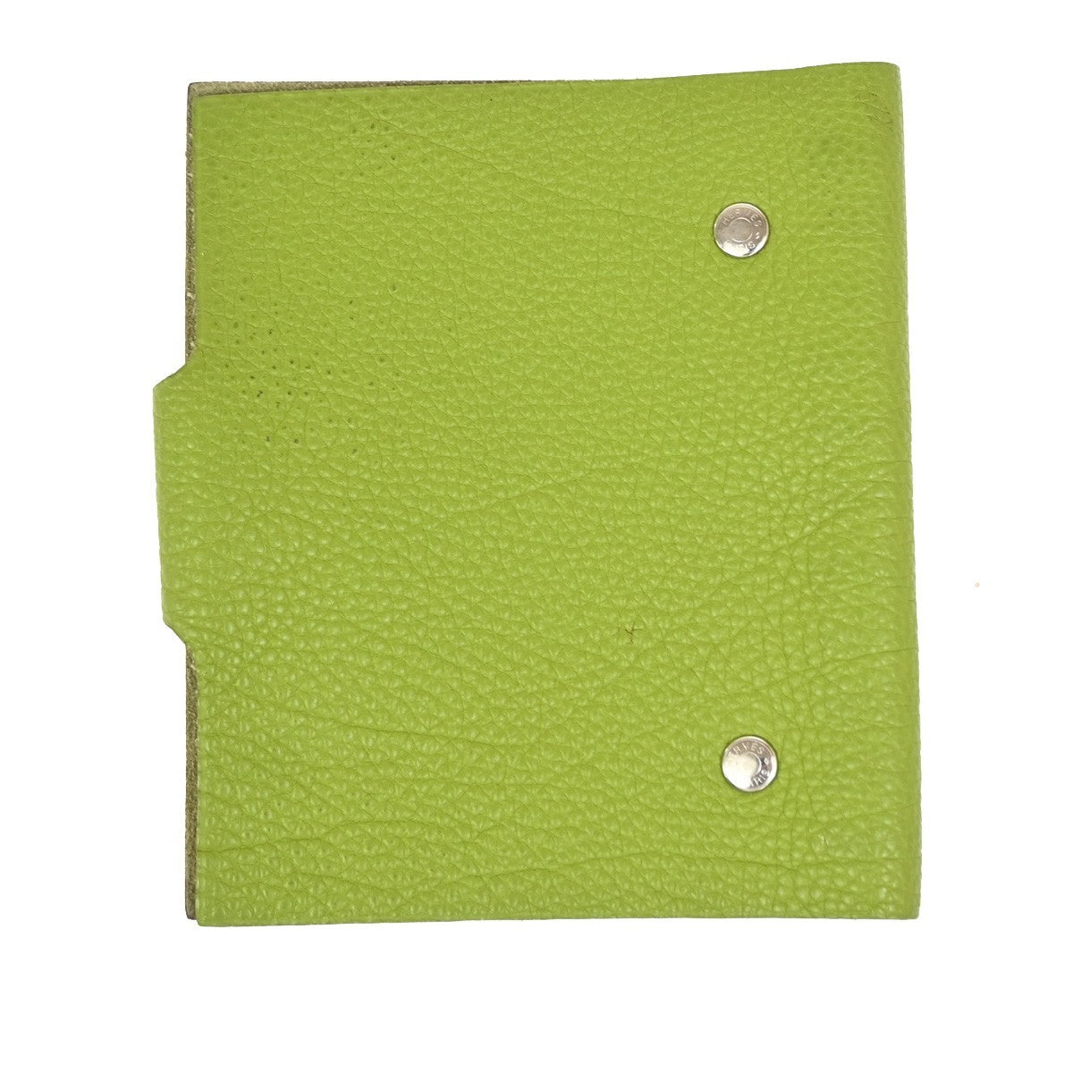 Hermes Ulysse Agenda Cover Leather Green Leather Wallets Accessory (   )