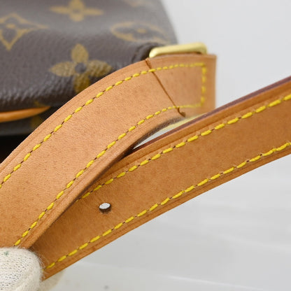 Louis Vuitton Musette Salsa Handbag Monogram Canvas Brown Canvas Shoulder Bag Bag (   )