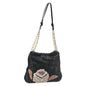 Chanel Chain Tote Leather Black Leather Shoulder Bag Bag (   )