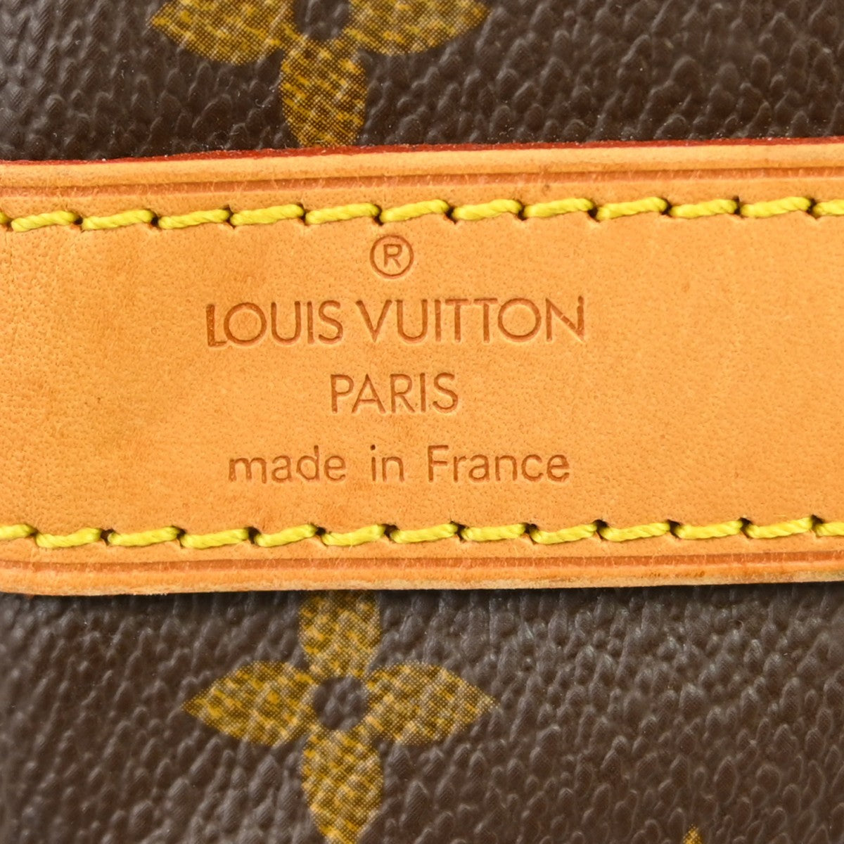 Louis Vuitton Keepall Bandouliere Bag Monogram Canvas Brown Canvas Travel Bag Bag (   )