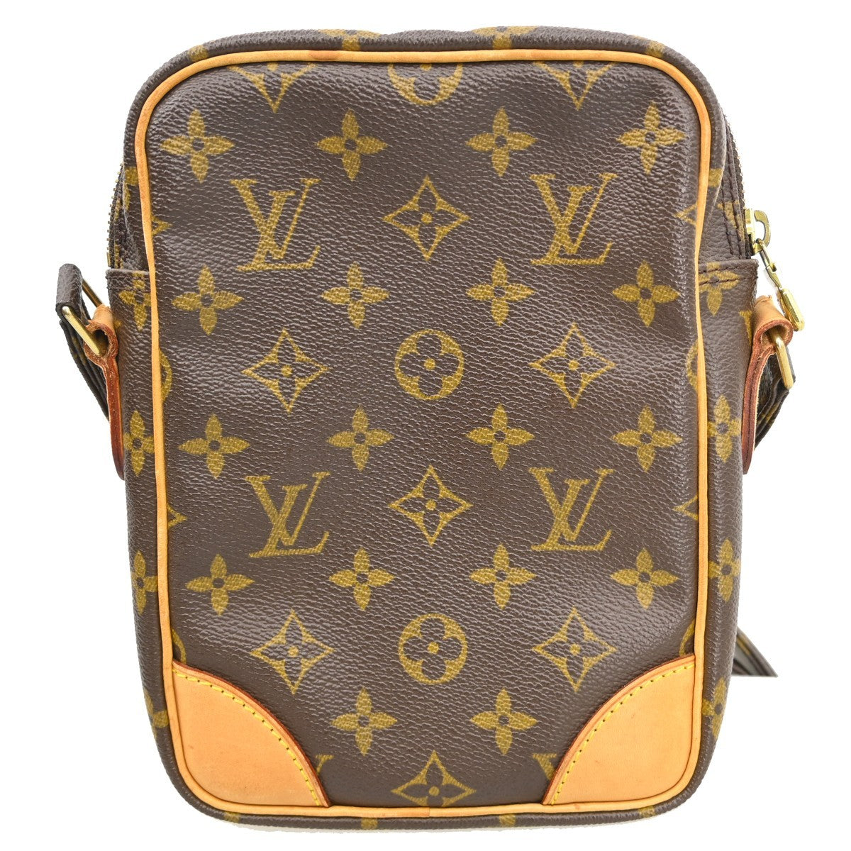 Louis Vuitton Amazone Bag Monogram Canvas Brown Canvas Shoulder Bag Bag (   )