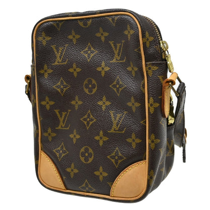 Louis Vuitton Amazone Bag Monogram Canvas Brown Canvas Shoulder Bag Bag (   )