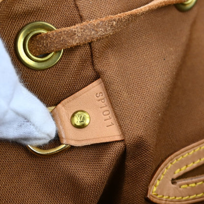 Louis Vuitton Vintage Montsouris Backpack Monogram Canvas Brown Canvas Backpack Bag (   )