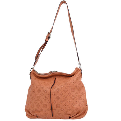 Louis Vuitton Selene Handbag Mahina Leather Pink Leather Shoulder Bag Bag (   )