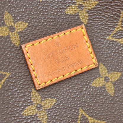 Louis Vuitton Saumur Handbag Monogram Canvas Brown Canvas Shoulder Bag Bag (   )