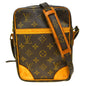 Louis Vuitton Danube Handbag Monogram Canvas Brown Canvas Shoulder Bag Bag (   )