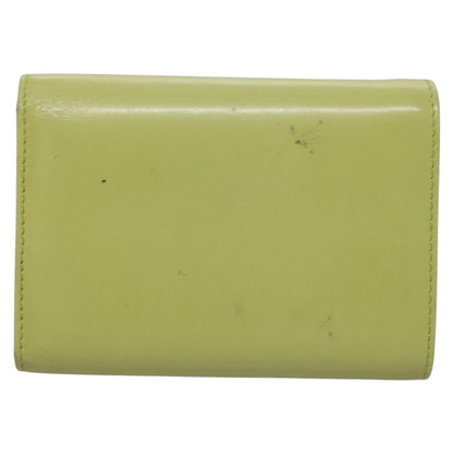 Prada Wallet Green Leather Wallets Accessory (   )