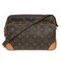Louis Vuitton Nil Messenger Bag Monogram Canvas Brown Canvas Shoulder Bag Bag (   )