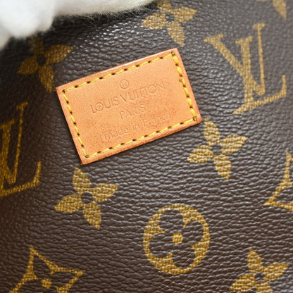 Louis Vuitton Saumur Handbag Monogram Canvas Brown Canvas Shoulder Bag Bag (   )