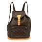 Louis Vuitton Vintage Montsouris Backpack Monogram Canvas Brown Canvas Backpack Bag (   )