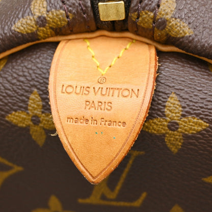 Louis Vuitton Keepall Bag Monogram Canvas Brown Canvas Travel Bag Bag (   )