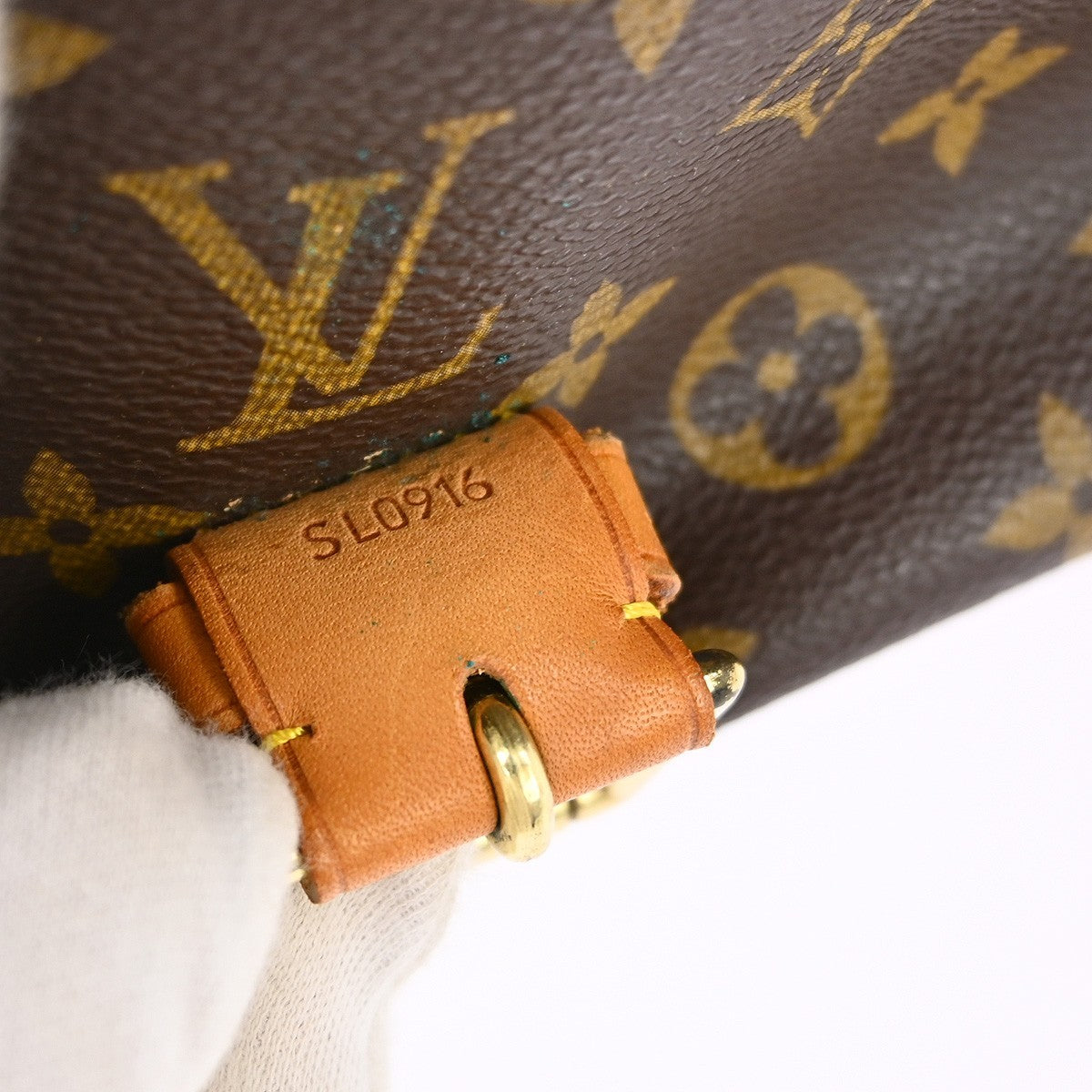Louis Vuitton Beverly Briefcase Monogram Canvas Brown Canvas Briefcase Bag (   )
