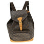 Louis Vuitton Vintage Montsouris Backpack Monogram Canvas Brown Canvas Backpack Bag (   )