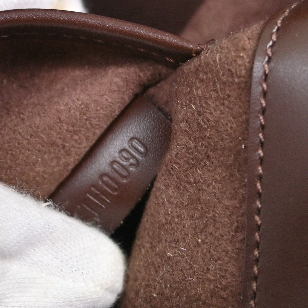Louis Vuitton Reverie Handbag Epi Leather Brown Leather Shoulder Bag Bag (   )