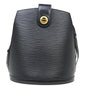 Louis Vuitton Cluny Shoulder Bag Epi Leather Black Leather Shoulder Bag Bag (   )