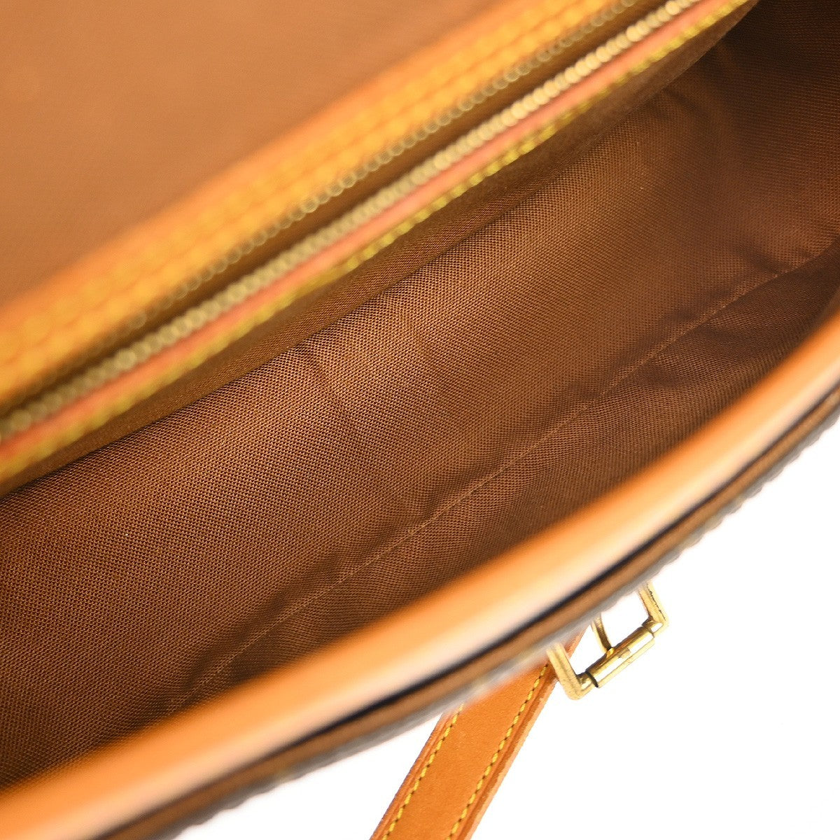 Louis Vuitton Sologne Handbag Monogram Canvas Brown Canvas Shoulder Bag Bag (   )