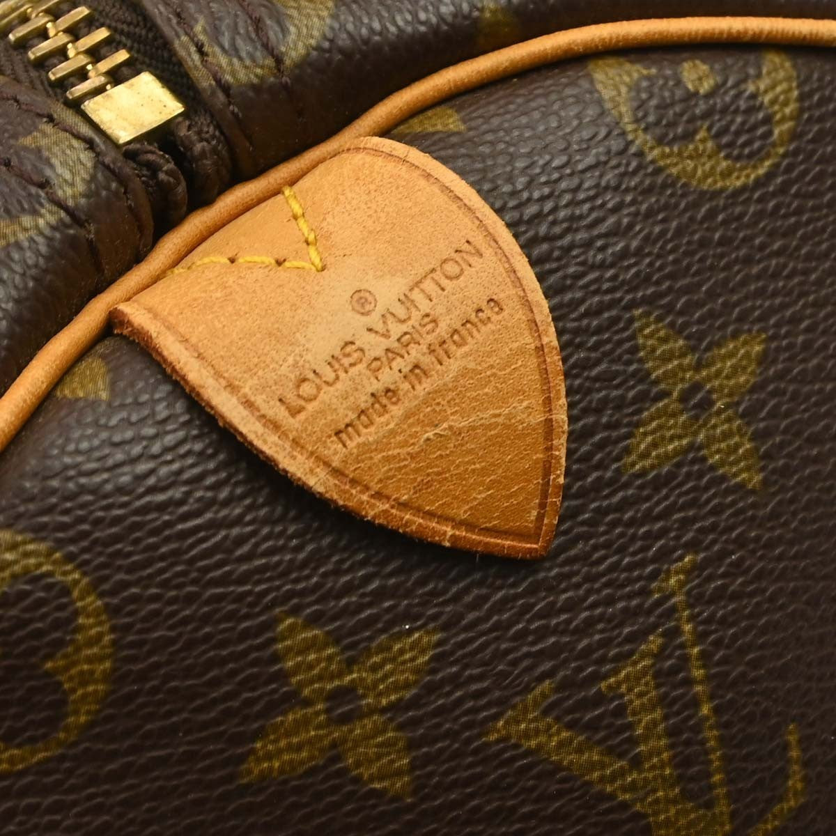 Louis Vuitton Keepall Bag Monogram Canvas Brown Canvas Travel Bag Bag (   )