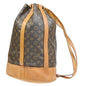 Louis Vuitton Randonnee Backpack Monogram Canvas Brown Canvas Backpack Bag (   )