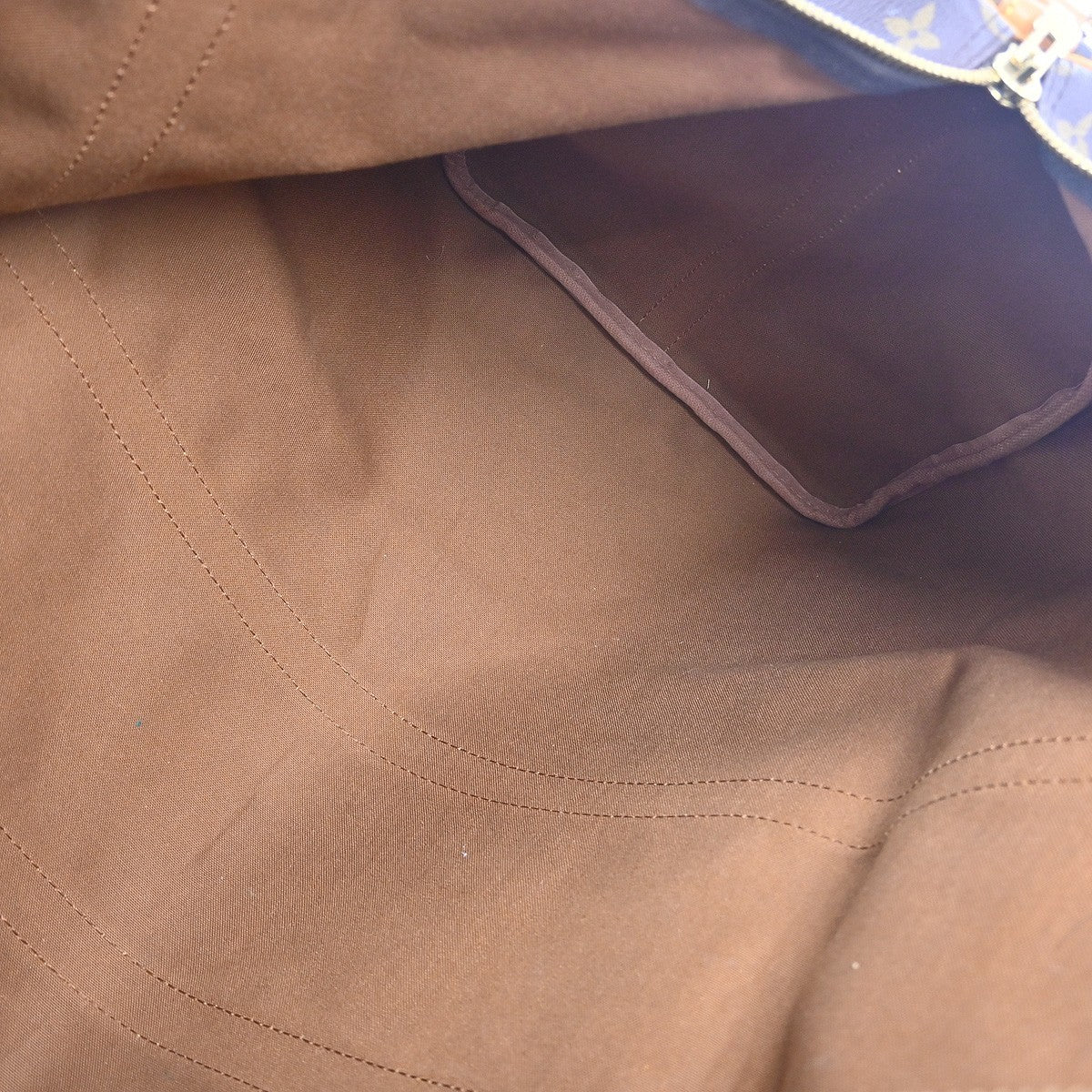 Louis Vuitton Keepall Bandouliere Bag Monogram Canvas Brown Canvas Travel Bag Bag (   )