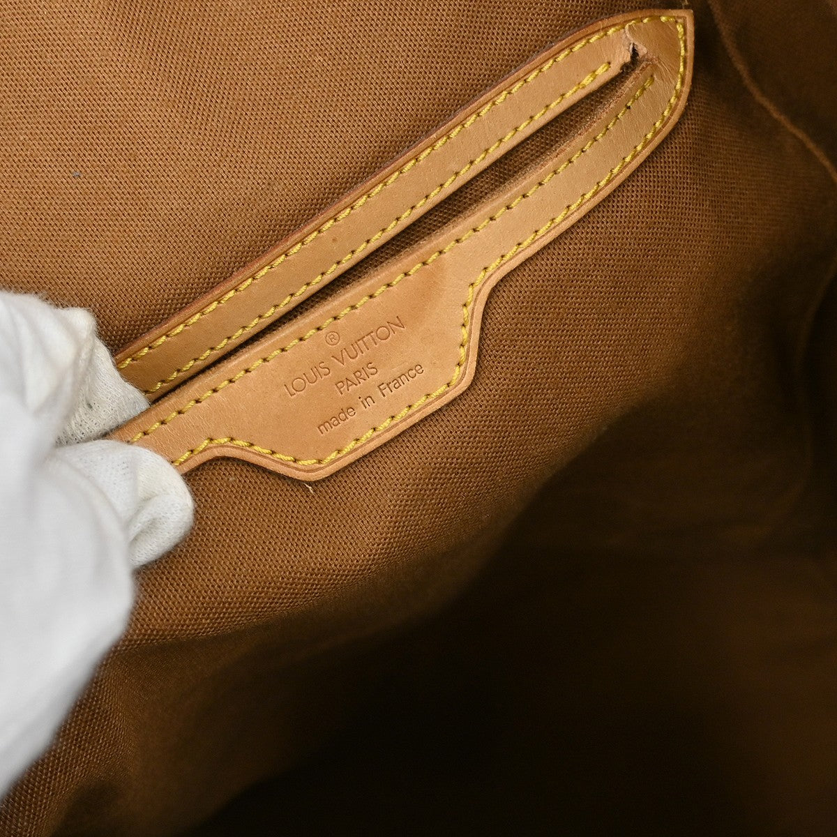 Louis Vuitton Vintage Montsouris Backpack Monogram Canvas Brown Canvas Backpack Bag (   )