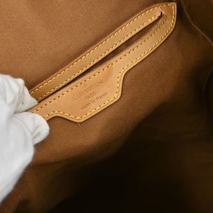 Louis Vuitton Vintage Montsouris Backpack Monogram Canvas Brown Canvas Backpack Bag (   )
