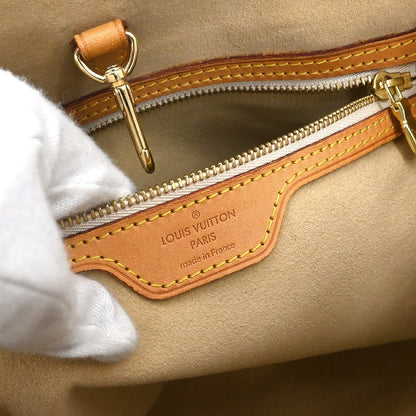 Louis Vuitton Hampstead Handbag Damier White Canvas Tote Bag Bag (   )
