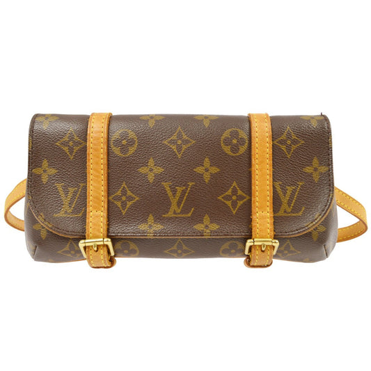 Louis Vuitton Marelle Waist Bag Monogram Canvas Brown Canvas Wallets Accessory (   )