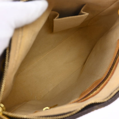 Louis Vuitton Monogram Looping Handbag Monogram Canvas Brown Canvas Shoulder Bag Bag (   )