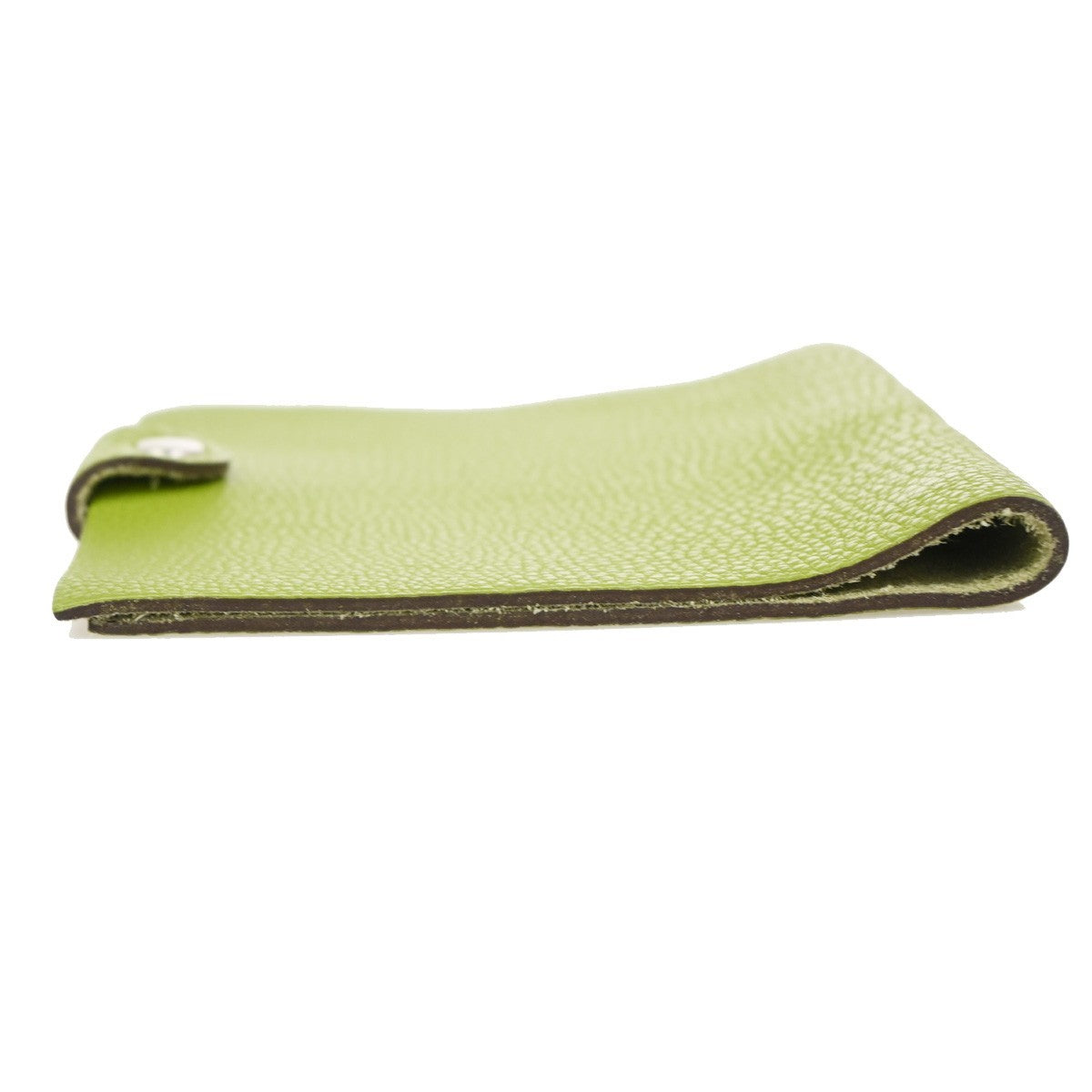 Hermes Ulysse Agenda Cover Leather Green Leather Wallets Accessory (   )