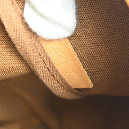 Louis Vuitton Saumur Handbag Monogram Canvas Brown Canvas Shoulder Bag Bag (   )