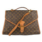 Louis Vuitton Beverly Briefcase Monogram Canvas Brown Canvas Briefcase Bag (   )