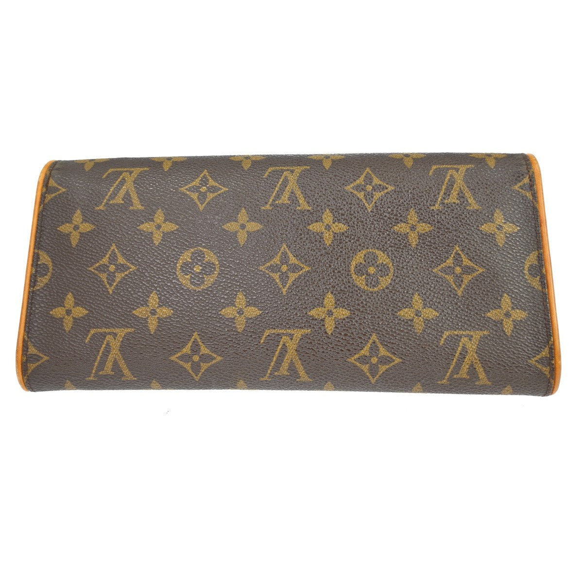 Louis Vuitton Twin Handbag Monogram Canvas Brown Canvas Clutche & Pouche Bag (   )