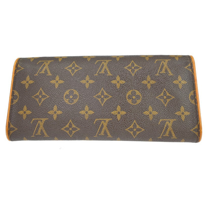 Louis Vuitton Twin Handbag Monogram Canvas Brown Canvas Clutche & Pouche Bag (   )