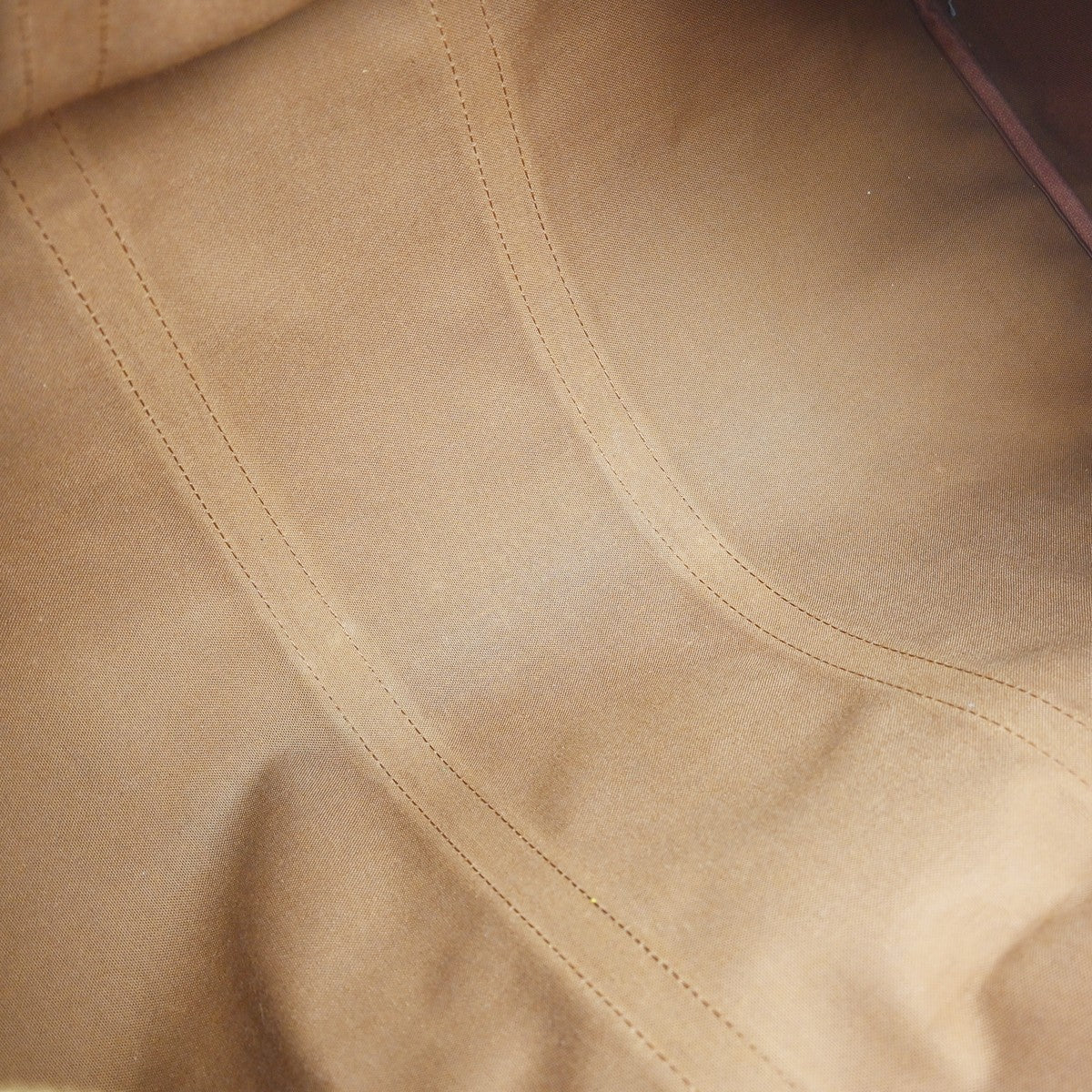 Louis Vuitton Keepall Bag Monogram Canvas Brown Canvas Travel Bag Bag (   )